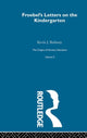 Book cover of: Letters On Kindergarten V2. By: F. Froebel