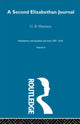 Book cover of: Second Elizabethan Journal V2. By: G. B. Harrison