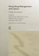 Book cover of: Hong Kong Management and Labour. By: Patricia Fosh