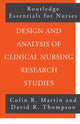 Book cover of: Design and Analysis of Clinical Nursing Research Studies