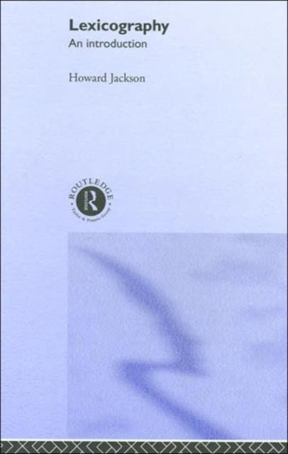 Book cover of: Lexicography