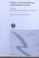 Book cover of: Finance and Competitiveness in Developing Countries. By: R. Medhora