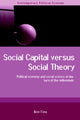 Book cover of: Social Capital Versus Social Theory. By: Professor Fine