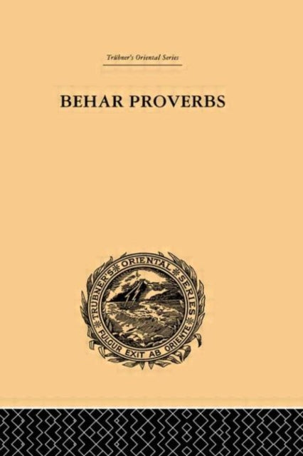 Book cover of: Behar Proverbs. By: John Christian