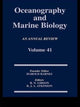 Book cover of: Oceanography and Marine Biology