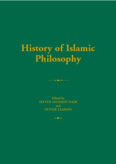 Book cover of: History of Islamic Philosophy. By: Seyyed Hossein Nasr
