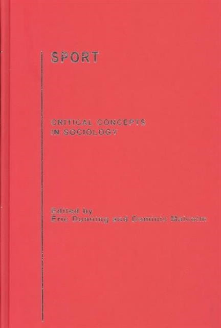 Book cover of: Sport. By: Eric Dunning