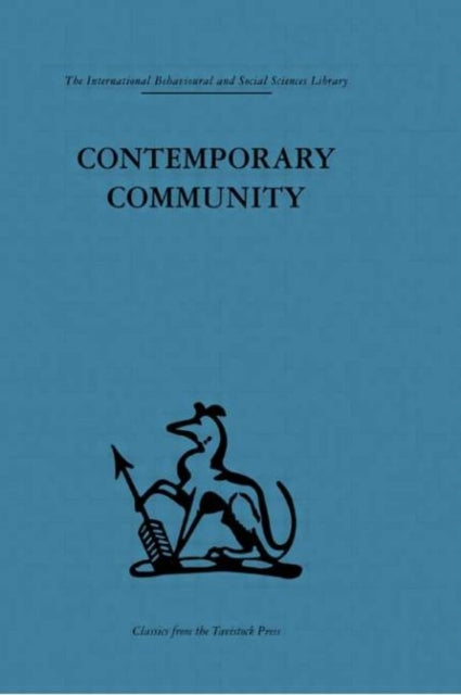 Book cover of: Contemporary Community. By: J. Scherer