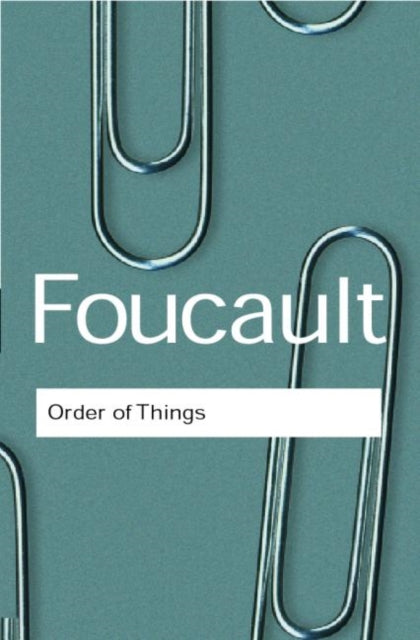 Book cover of: Order of Things. By: M. Foucault