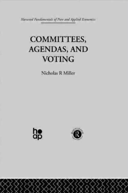 Book cover of: Committees, Agendas and Voting. By: N. Miller