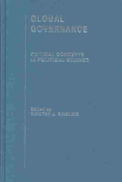 Book cover of: Global Governance. By: T. Sinclair