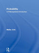 Book cover of: Probability. By: D. H. Mellor