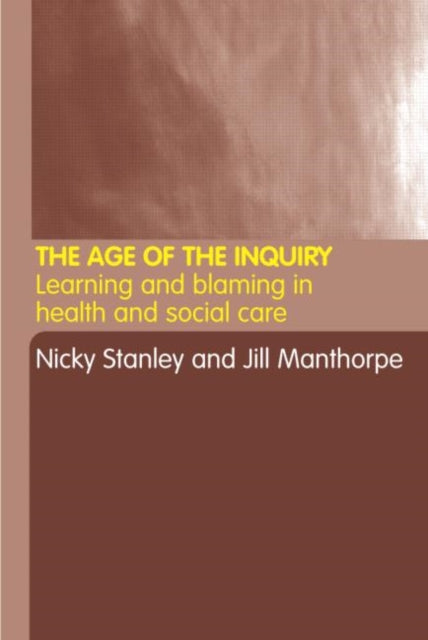 Book cover of: Age of the Inquiry