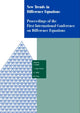 Book cover of: New Trends in Difference Equations