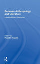Book cover of: Between Anthropology and Literature. By: R. De Angelis