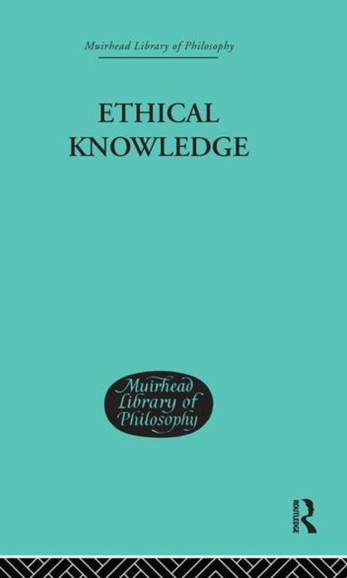 Book cover of: Ethical Knowledge. By: Joel Kupperman