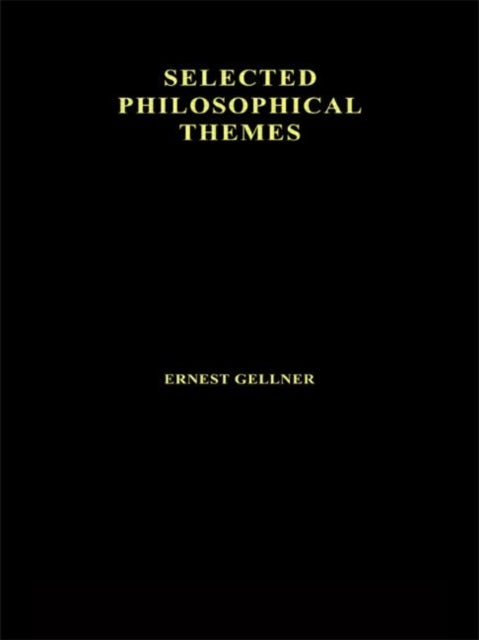 Book cover of: Contemporary Thought and Politics. By: Earnest Gellner