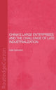 Book cover of: China's Large Enterprises and the Challenge of Late Industrialisation
