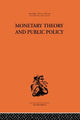 Book cover of: Monetary Theory and Public Policy. By: K. Kurihara