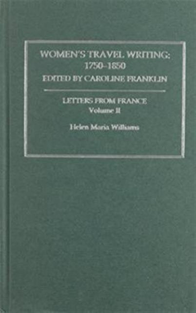 Womens Travel Writing 1750-1850
