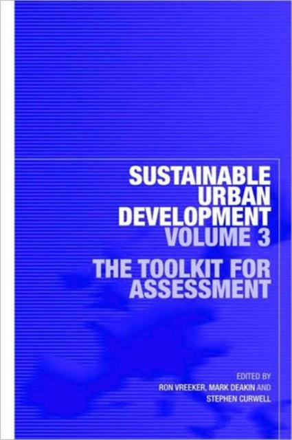 Book cover of: Sustainable Urban Development Volume 3. By: Ron Vreeker