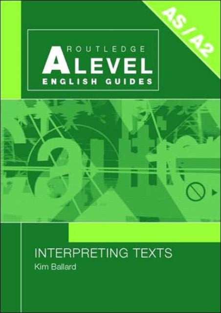 Book cover of: Interpreting Texts