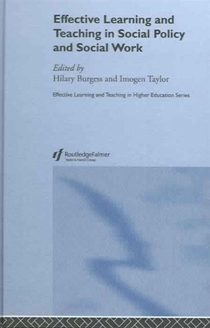 Book cover of: Effective Learning and Teaching in Social Policy and Social Work