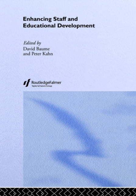 Book cover of: Enhancing Staff and Educational Development