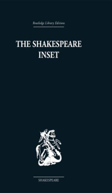 Book cover of: Shakespeare Inset. By: Francis Berry