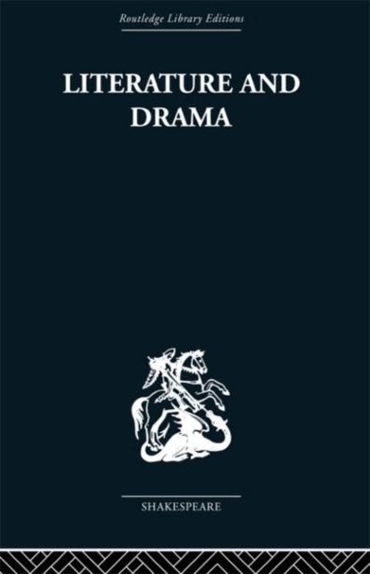 Book cover of: Literature and Drama. By: Stanley Wells