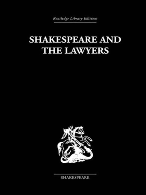Book cover of: Shakespeare and the Lawyers. By: O Hood Phillips