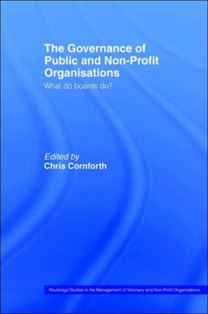Governance of Public and Non-Profit Organizations