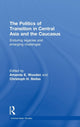Book cover of: Politics of Transition in Central Asia and the Caucasus. By: Amanda F. Woode