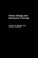 Book cover of: Policy Change & Discourse in Europe. By: Claud Radaelli