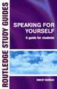 Book cover of: Speaking for Yourself