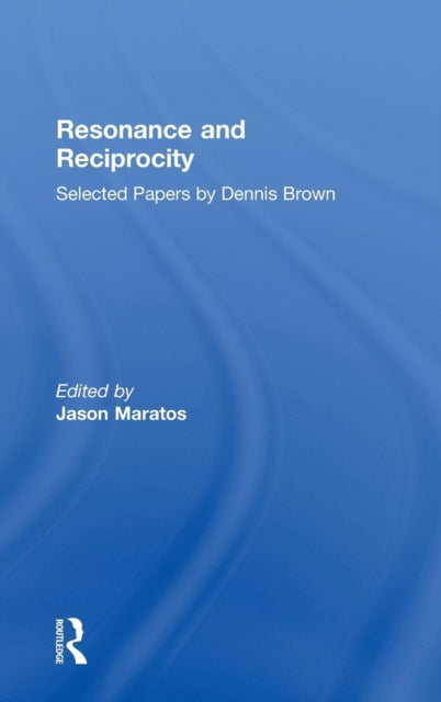 Book cover of: Resonance and Reciprocity. By: Maratos; Brown