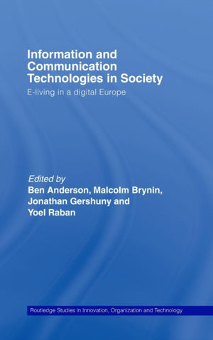 Information and Communications Technologies in Society