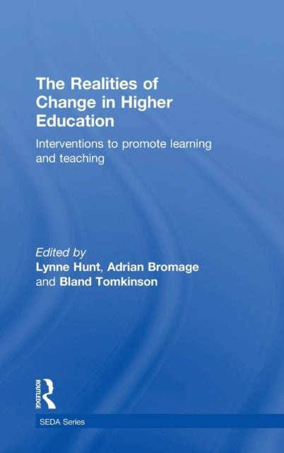 Book cover of: Realities of Change in Higher Education. By: Lynne Hunt