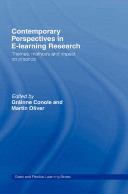 Book cover of: Contemporary Perspectives in E-Learning Research. By: Conole/Oliver