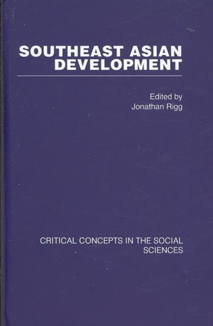 Book cover of: Southeast Asian Development. By: Rigg