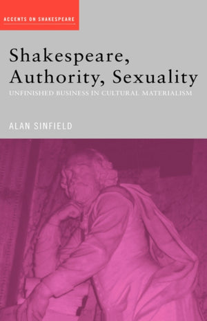 Shakespeare, Authority, Sexuality