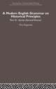 Book cover of: Modern English Grammar on Historical Principles. By: Otto Jespersen