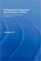 Book cover of: Comparative Corporate Governance in China. By: Guanghua Yu