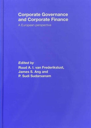 Corporate Governance and Corporate Finance