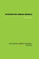 Book cover of: Integrated Urban Models Vol 1: Policy Analysis of Transportation and Land Use (RLE: The City). By: S. H. Putman