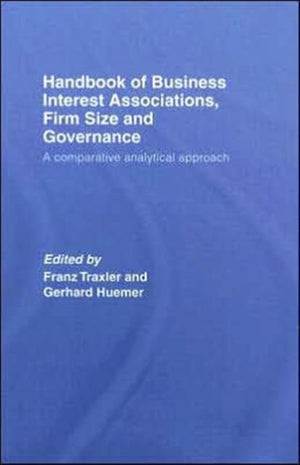 Handbook of Business Interest Associations, Firm Size and Governance