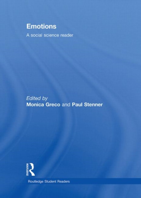 Book cover of: Emotions. By: Monica Greco: P, Monica Greco