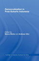 Book cover of: Democratization in Post-Suharto Indonesia. By: Marco Bunte: An