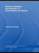 Book cover of: Democratization and Gender in Contemporary Russia. By: Suv Salmenniemi, Suvi Salmenniemi