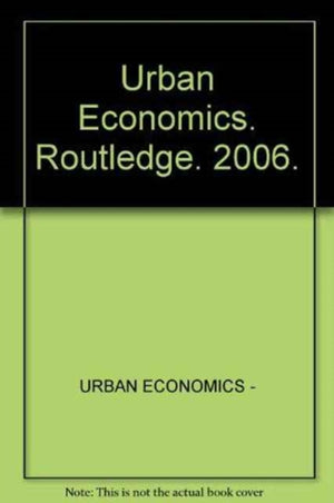 Urban Economics